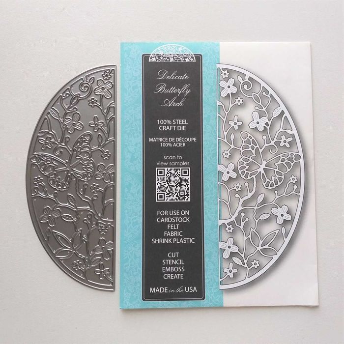 Нож для творчества, вырубки Memory box, Бабочки, 14*6 см, США.