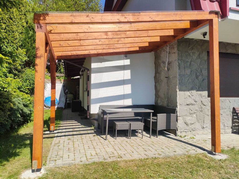 Taras, pergola, zadaszenie, altana, wiata, carport - szybkie terminy