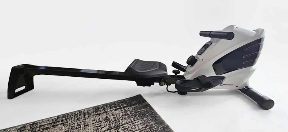 Wioślarz magnetyczny ergometr składany HS-030R Boost (biało-czarny) jak nowy