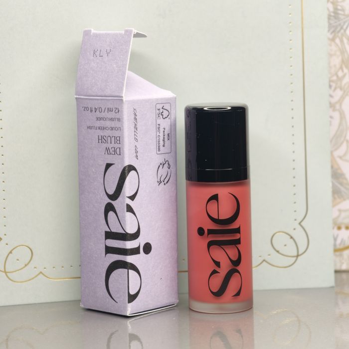 SAIE Dew blush liquid cheek flush CHILLY