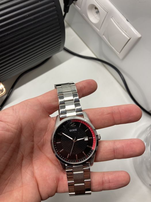 zegarek guess srebrny