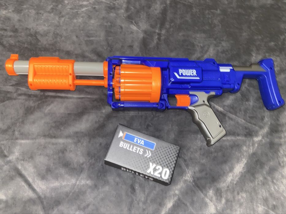 Пістолет кулемет nerf