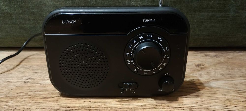 Radio przenośne Denver TR-55C | Stan Idealny | Sieciowo-Bateryjne