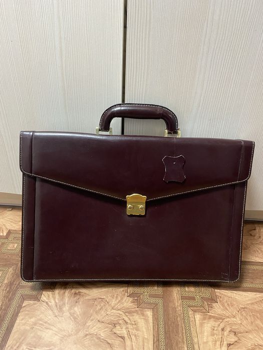 Портфель новий з натуральної шкіри