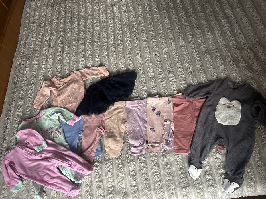 Пакет, лот, набір дитячого одягу, на дівчинку 3 місяці, 62 р.