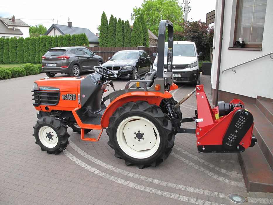 Mini Traktorek Kubota GB160 4X4 16KM Wspomaganie Mały Traktor Ogrodniczy