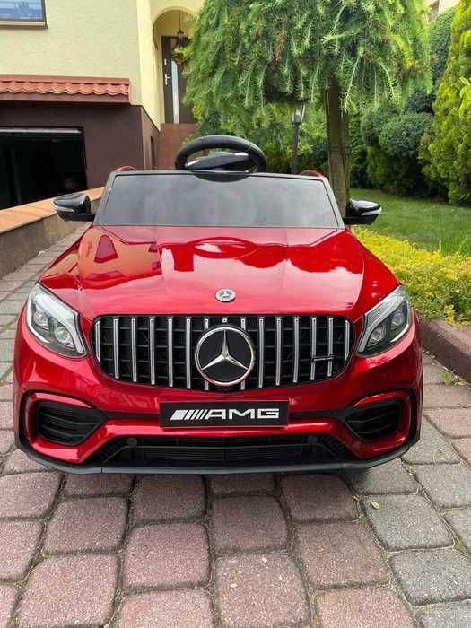 Samochód na Akumulator Mercedes GLC 63S Koła EVA USB Lakierowany 4×4