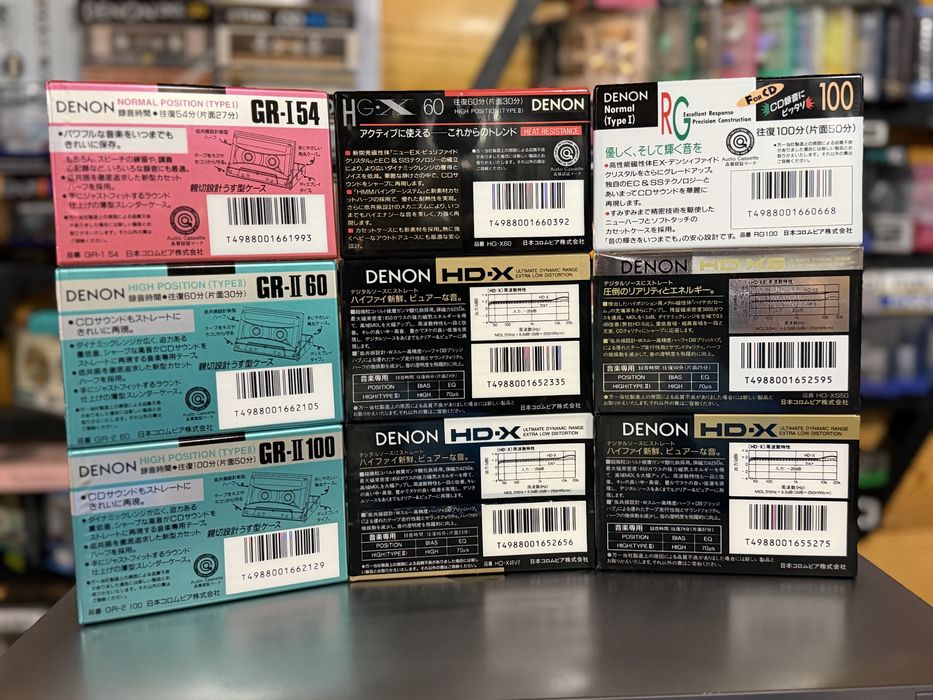 Продам аудио кассеты Denon