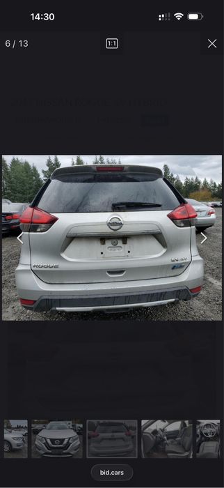 Разборка запчасти Nissan Rogue Hybrid T32