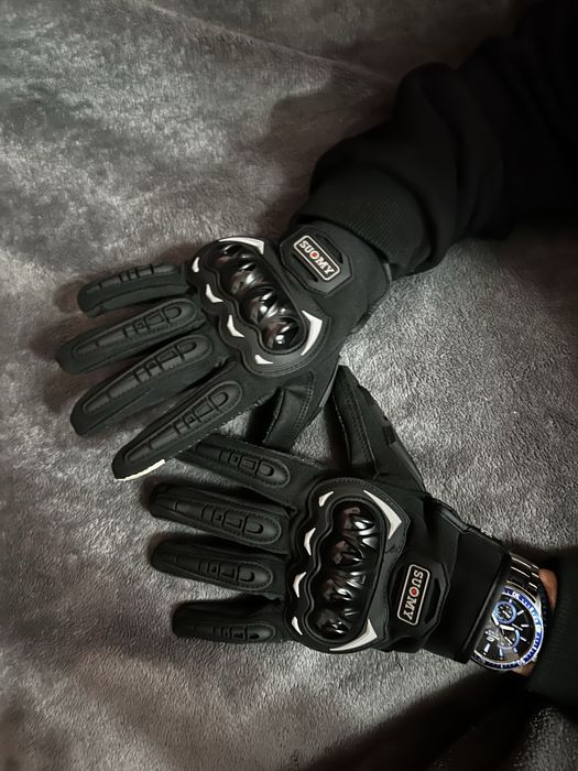 Мотоперчатки з захистом, ендуро рукавиці