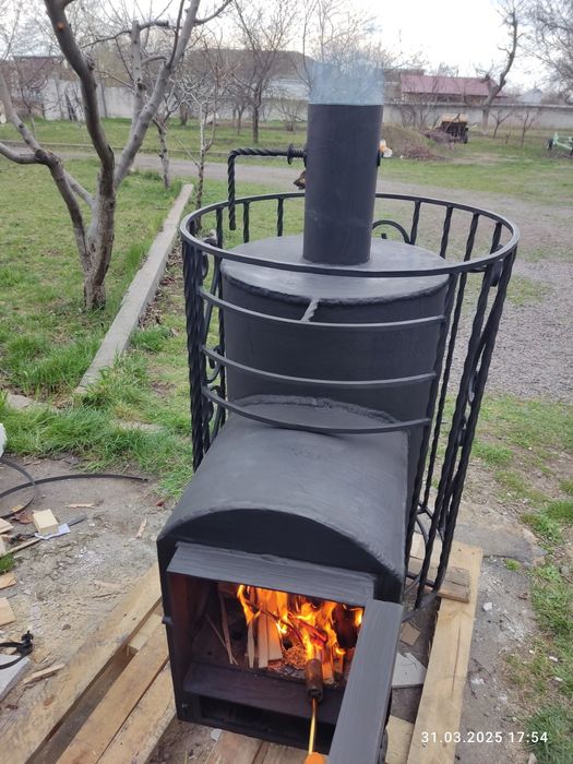 Печь для баньки, сауны экономные
