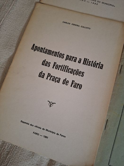 Apontamentos para a História das Fortificações da Praça de Faro