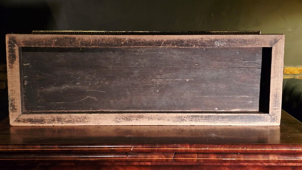 XIX-wieczna buddyjska skrzynia świątynna – Birma / Azja Płd-wsh