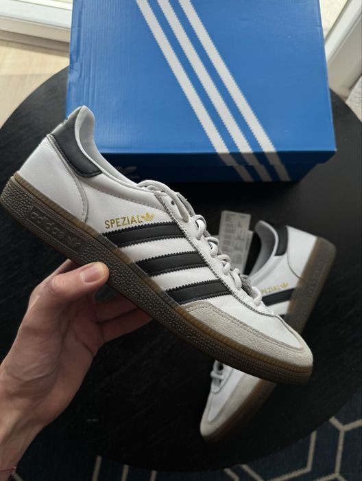 Sneakersy adidas handball spezial white, 44 2/3