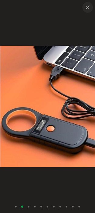 Ветеринарний зчитувач чіпів: RFID сканер 134.2KHz для собак/котів/дома
