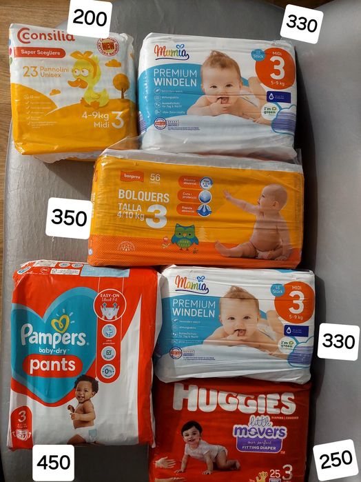 Подгузники Лупілу Підгузки Hello Welt Памперс Mamia Libero Panales Bab