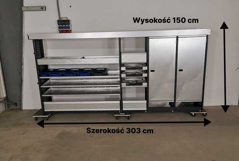Zabudowa serwisowa warsztatowa CRAFTER SPRINTER TRANSIT MAN TGE IVECO