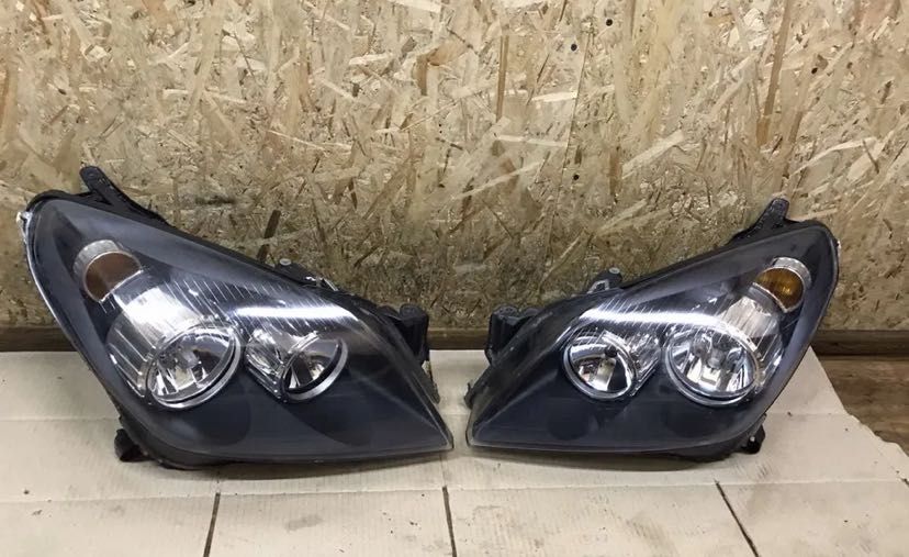 Lampy Lampa Lewa Prawa Opel Astra H 04-12.r Europa SZKŁO BDB