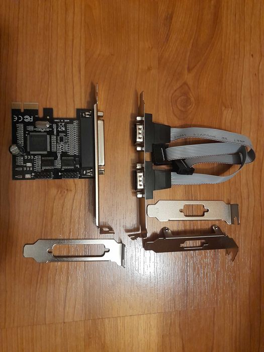 PCIe I/O Controller card 2x Serial + 1x Paralell