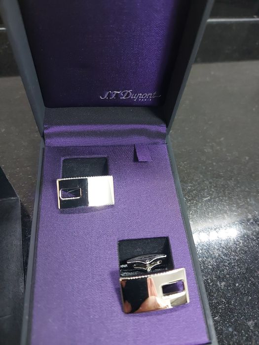 Carteira e botão de punho duninnil