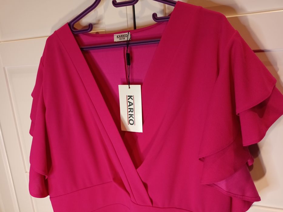 Sukienka wesele, komunia, chrzciny nowa r. 54/56