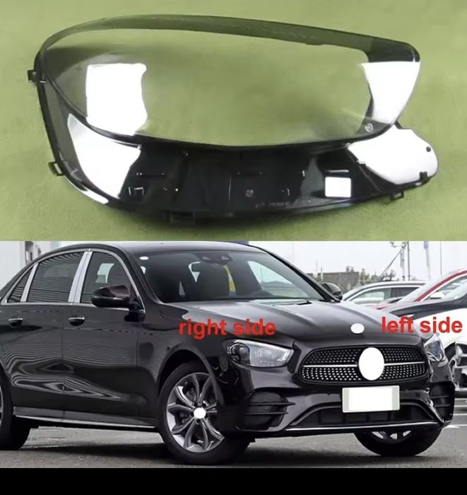Vidro capa lente farol ótica mercedes E classe w213 w238
