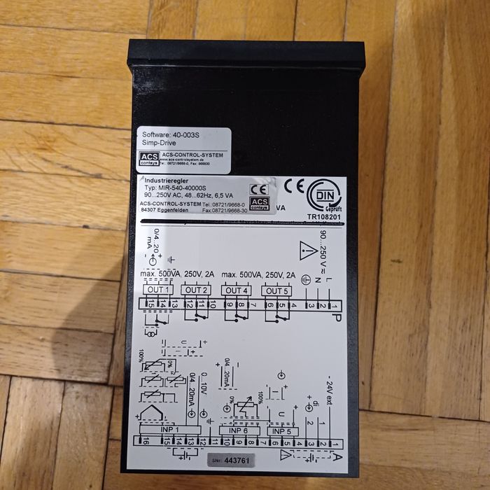 Regulator KS94 ACS Control