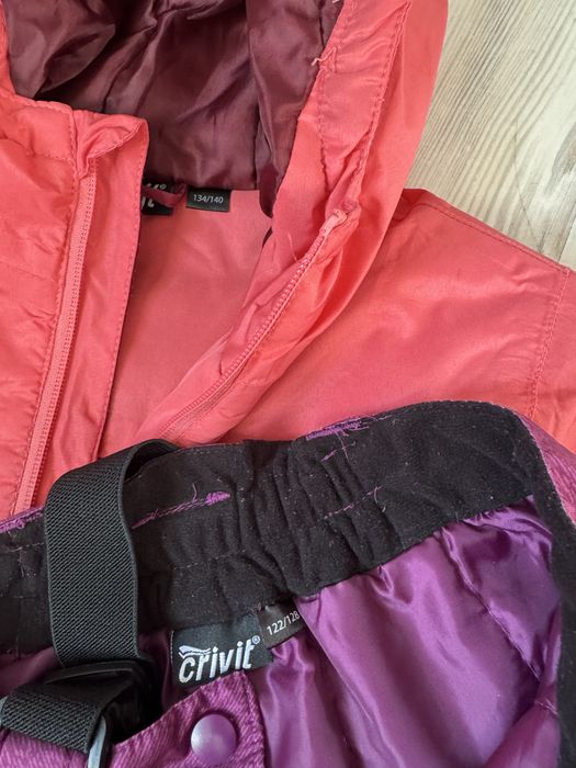 Зимний костюм куртка комбинезон Lupilu Crivit  лижний