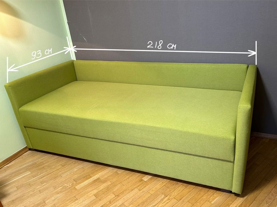 Диван односпальний з нішею, для спальні (самовивіз, Київ)