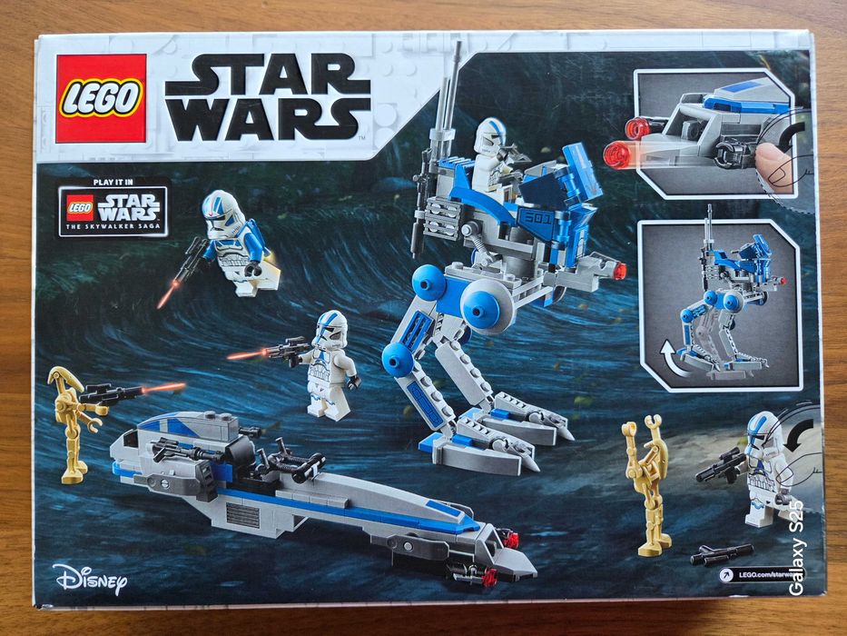 Lego Star Wars 75280 - Żołnierze klony z 501. legionu