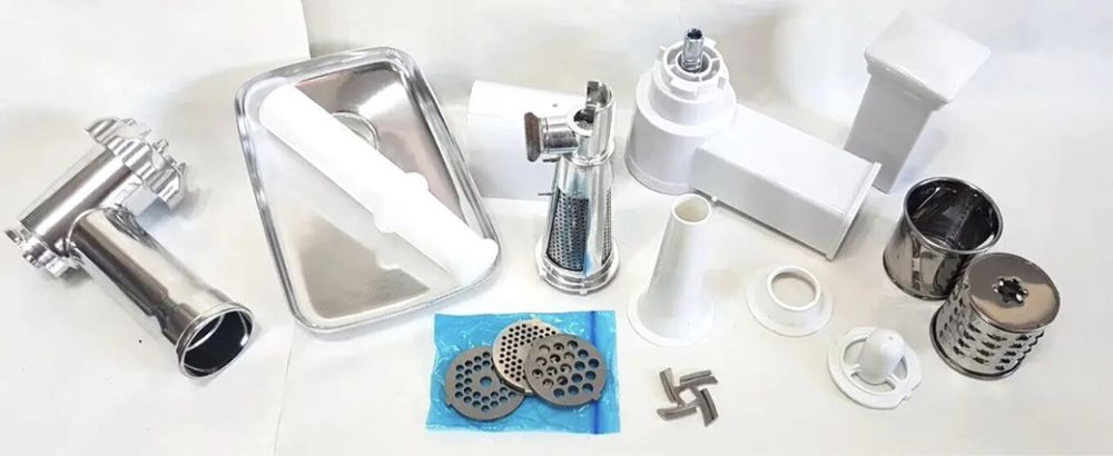 Мясорубка + соковыжималка Domotec MS-2024 терка шинковка овощерезка