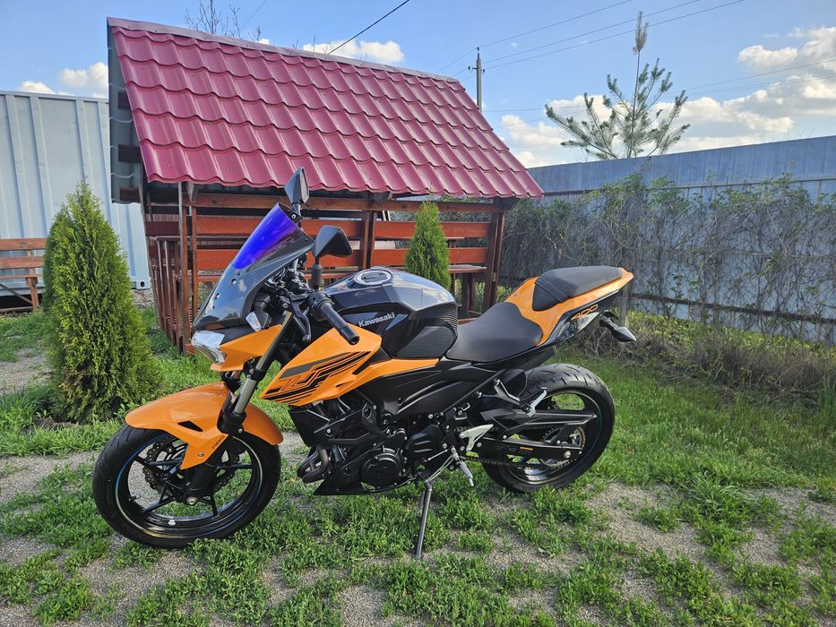 Состояние НОВОГО!Продажа Kawasaki z400 400 2019року-з Японії пробіг:4000км стокмото кавасаки Z400
