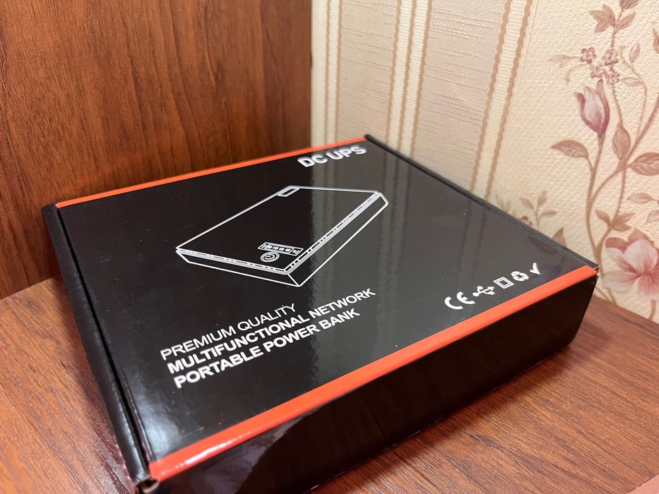 mini ДБЖ (20000mAh)  для роутеру  POE Function 5V 9V 12V 24V DC