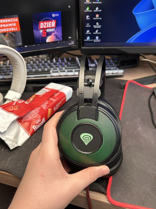 Słuchawki gamingowe Genesis Neon 600 RGB