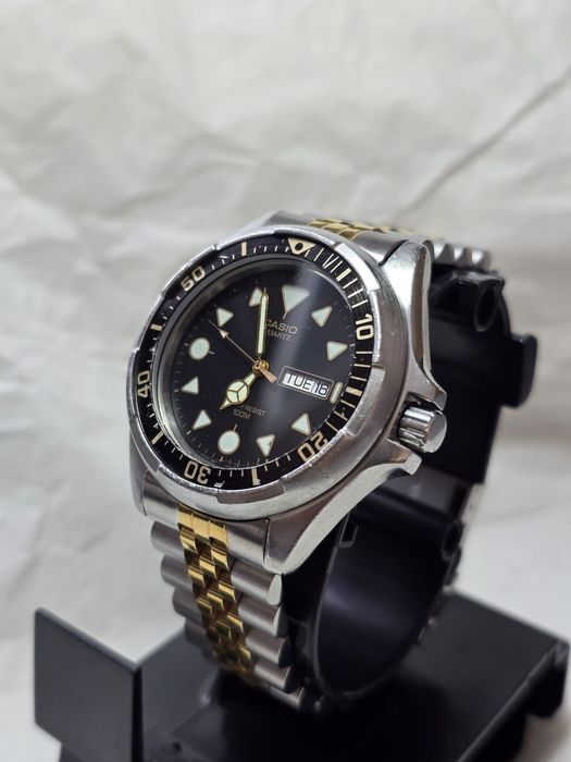 Casio MD-502 Diver – Vintage Retro, 100M, Jubilee