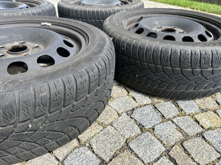 Felgi stalowe OE 16 audi vw seat 5x112 stan bdb