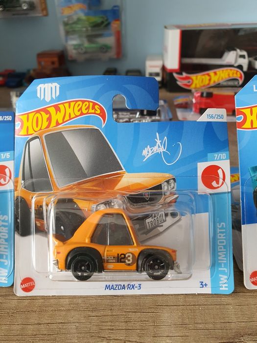 hot wheels 3 sztuki