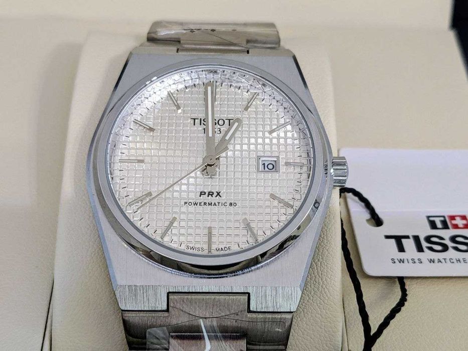 Годинник Tissot PRX Powermatic 80 (+ключ для регулювання довжини браслету)
