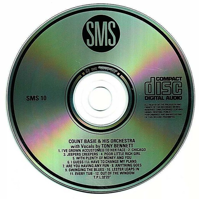 Count Basie and his Orchestra with Tony Bennett CD