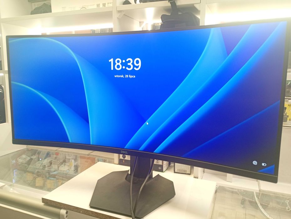Monitor DELL S3422DWG 34" 3440x1440px 144Hz 2 ms Curved -Komis MADEJ Dębica