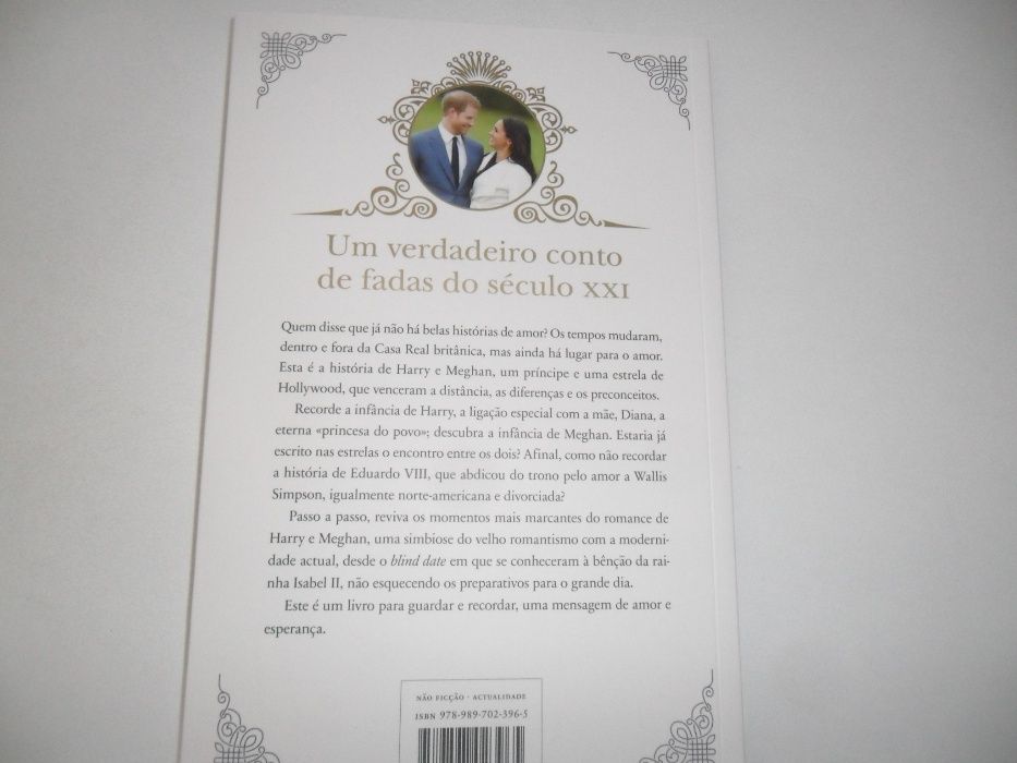 Livro " Harry e Meghan- um conto de fadas"