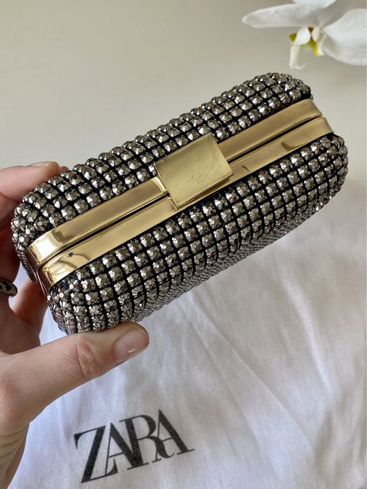 Сумка зі стразами Zara