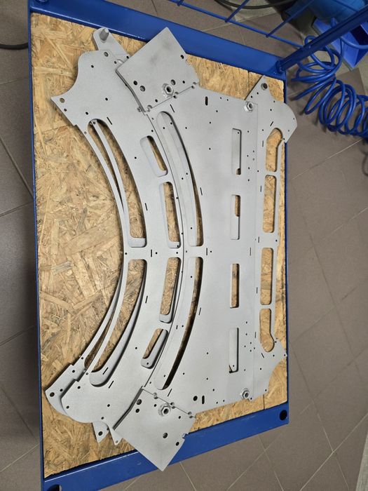 Piaskowanie, Szkiełkowanie Stacjonarne