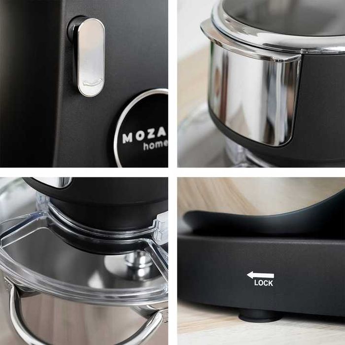 ZESTAW PODGRZEWANA misa Robot Kuchenny Planetarny Mikser 6,2L MOCNY