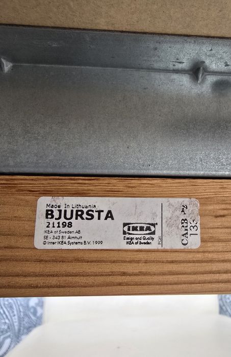 Mesa de jantar Ikea Bjursta, extensível