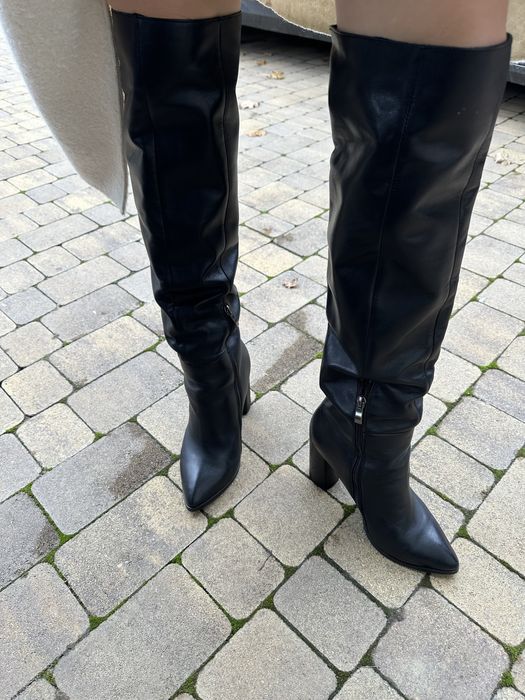 Чоботи/сапоги зимові. Натуральна шкіра.