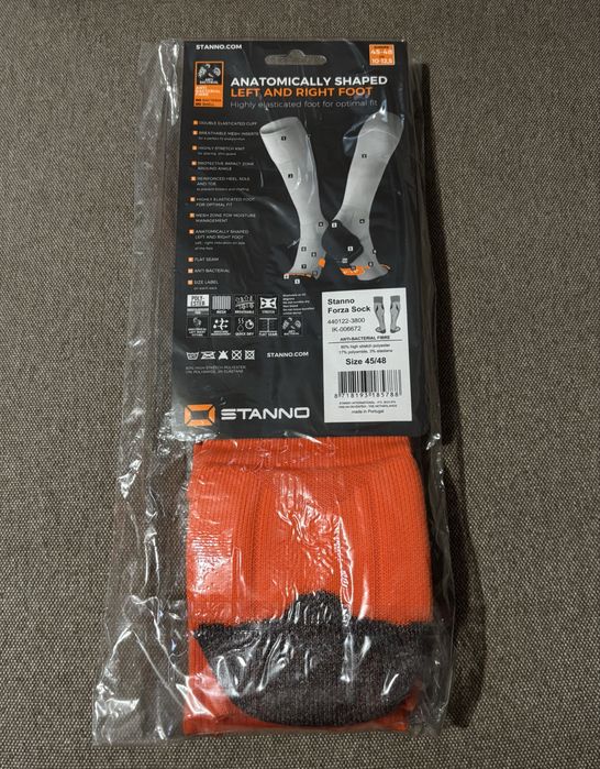 Футбольні гетри Stanno Forza Football Sock (Orange/Black)