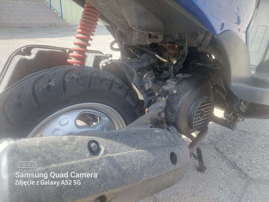 Kymco, skuter, Agility, motor