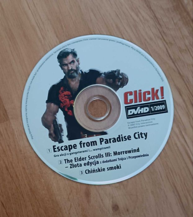 Gry komputerowe na PC płyty z gazet CD Action i Click Stan bdb  13 zes