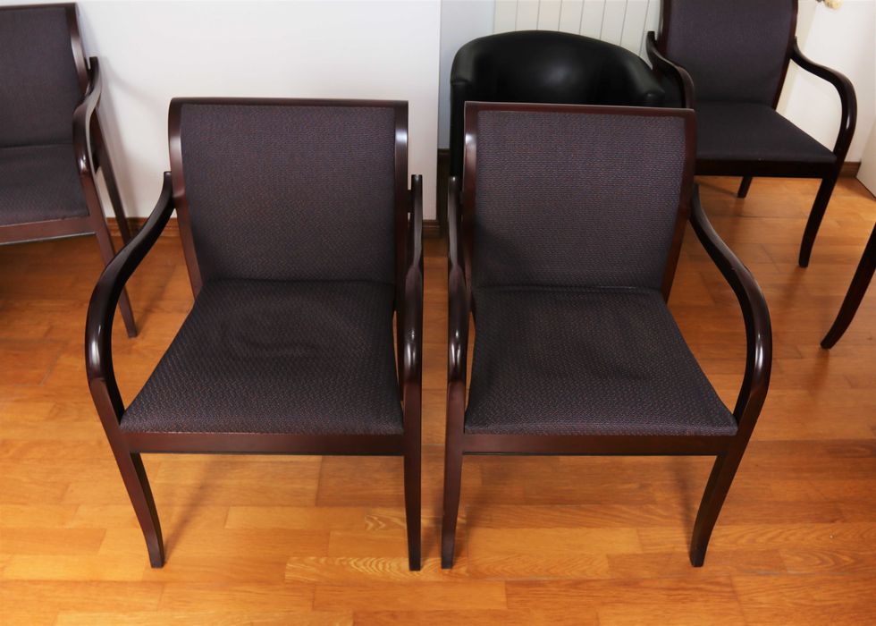 2 cadeiras vintage David Edwards certificadas